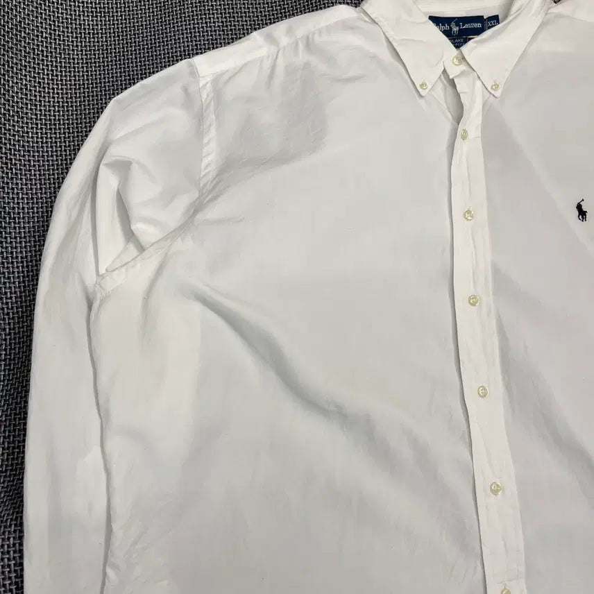 [SOLD OUT] 폴로 화이트 셔츠 (XXL) (OLD-8559)