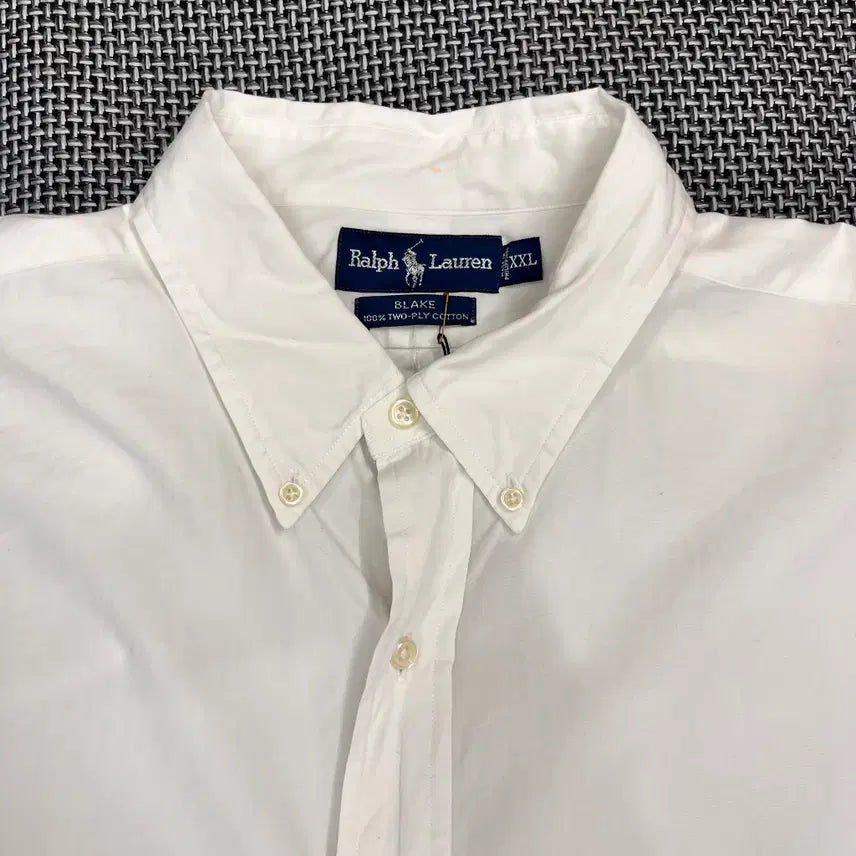 [SOLD OUT] 폴로 화이트 셔츠 (XXL) (OLD-8559)