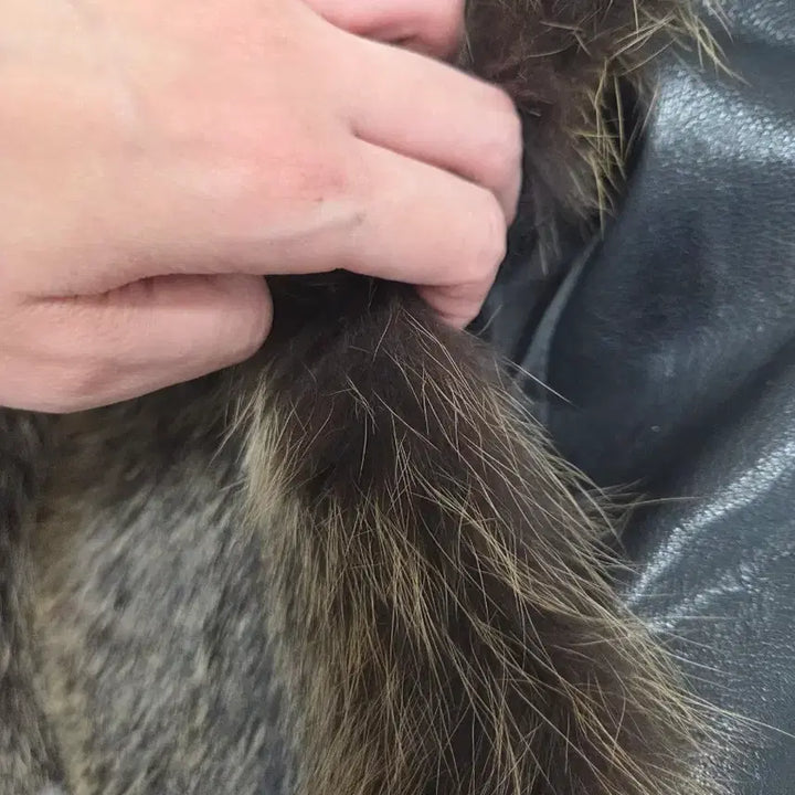 [BUNJANG] MICHAA Fox Fur Leather Vest / 미샤 MICHAA 폭스퍼 양가죽 베스트