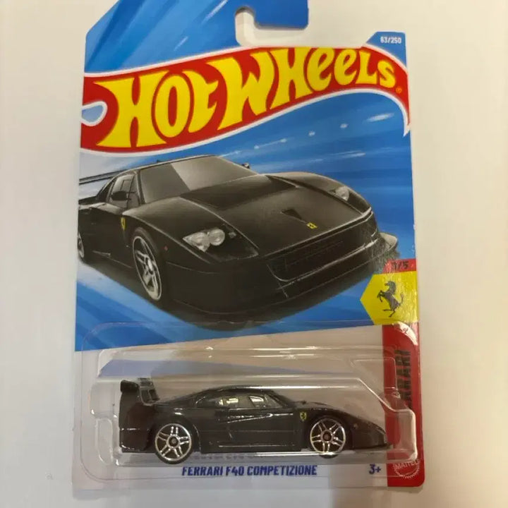 [BUNJANG] Hot Wheels Ferrari F40 Competizione Black 1:64 Scale Diecast Model / 1:64 핫휠 페라리 F40 컴페티치오네 블랙