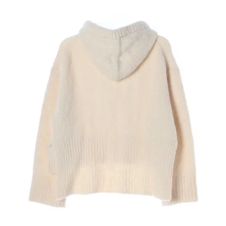 [BUNJANG] R2W Alpaca Butera Crop Knit Hoodie / 알투더블유 R2W 알파카 부테라 후디 크롭 니트