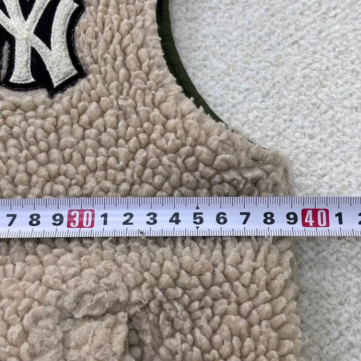 [BUNJANG] MLB Kids Fleece Vest / 110 MLB 키즈 양털 후리스 조끼 0305E