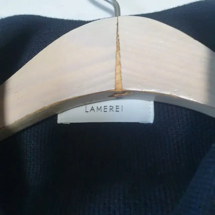 [BUNJANG] Lamelei Dark Navy Knit Zip-Up Jacket / 라메레이 다크네이비 니트 집업 자켓