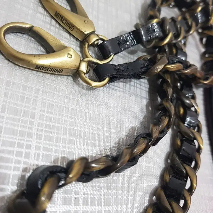 [BUNJANG] Moschino Chain Strap / 모스키노 체인 가방 스트랩