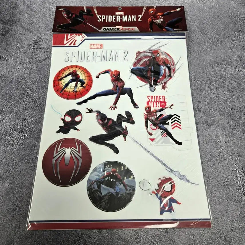 [BUNJANG] Marvel Spider-Man 2 Official Sticker / 특전 마블 스파이더맨2 공식 스티커 미갸봉품