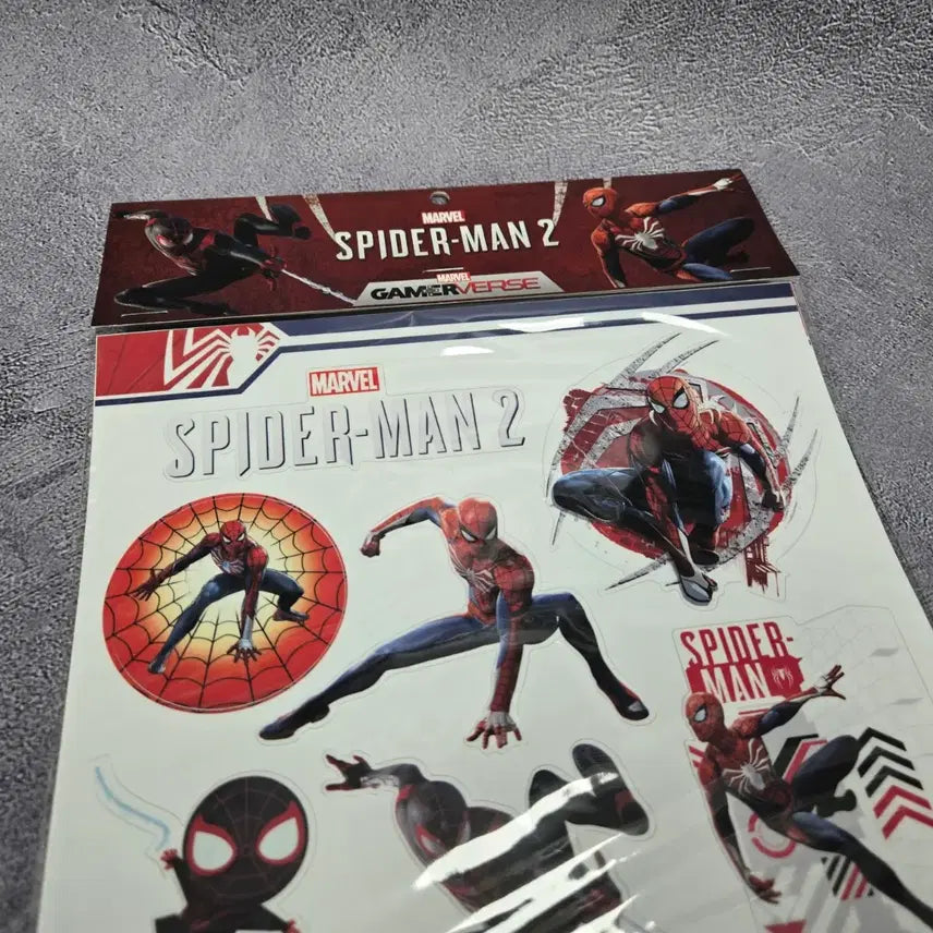 [BUNJANG] Marvel Spider-Man 2 Official Sticker / 특전 마블 스파이더맨2 공식 스티커 미갸봉품