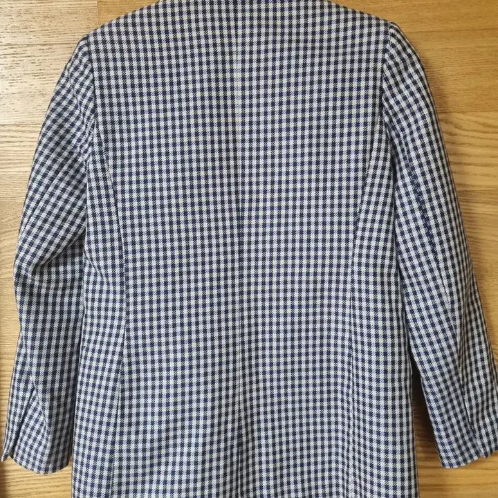 [BUNJANG] Sandro Check Pattern Blazer Jacket / 산드로 체크무늬 여성 블레이저 자켓