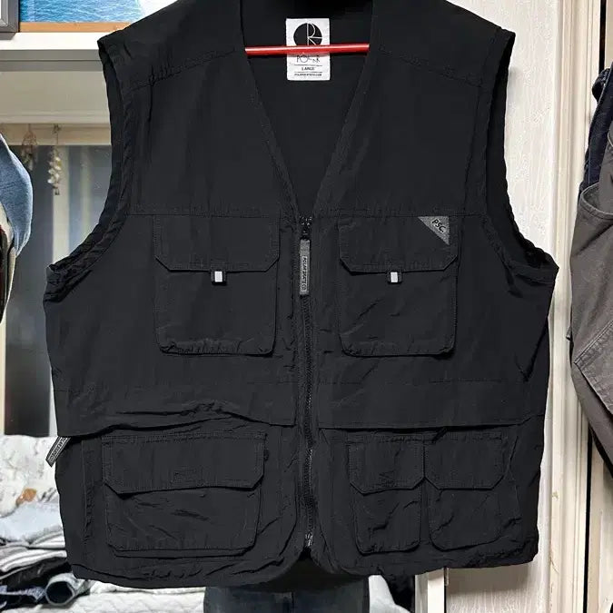 [BUNJANG] Polarskate Utility Vest Black L / Polarskate 폴라스케이트 유틸리티 베스트 블랙 L