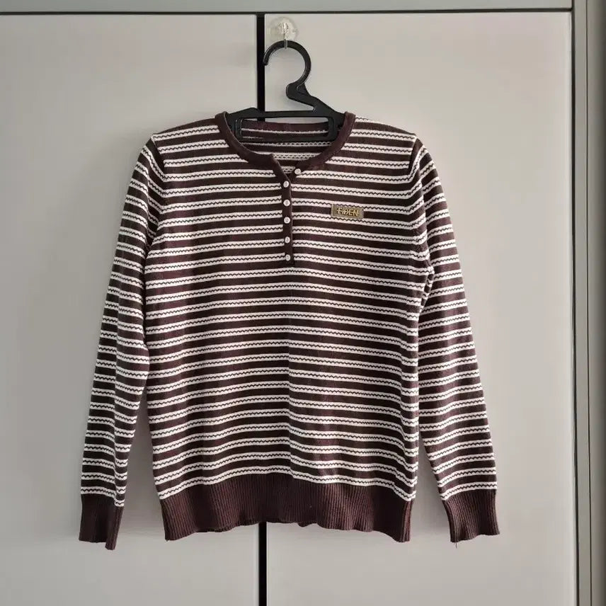 [BUNJANG] Brown Long Sleeve T-shirt / 긴팔 티셔츠 브라운