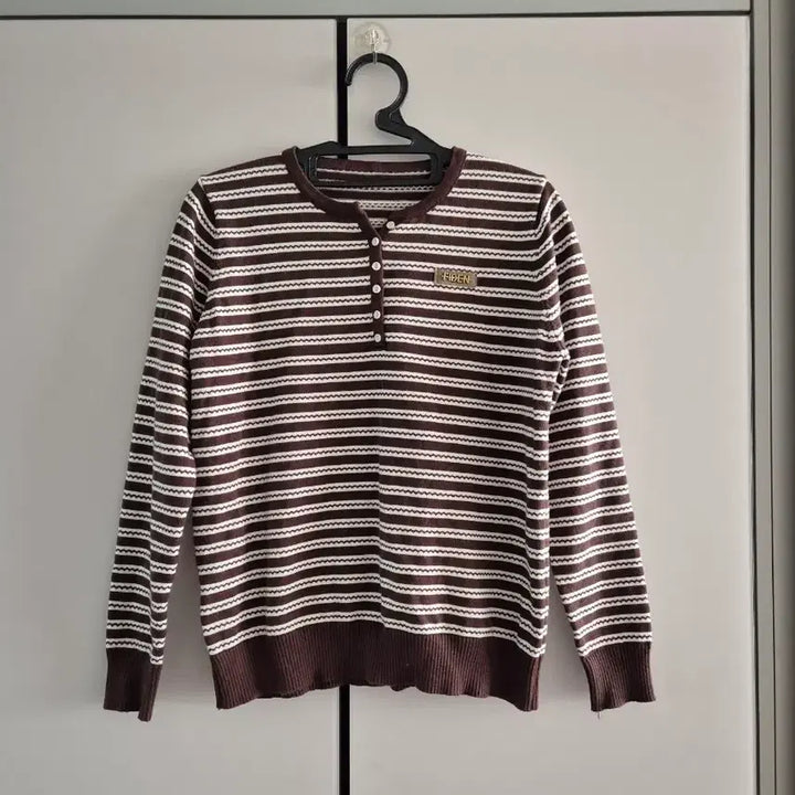 [BUNJANG] Brown Long Sleeve T-shirt / 긴팔 티셔츠 브라운