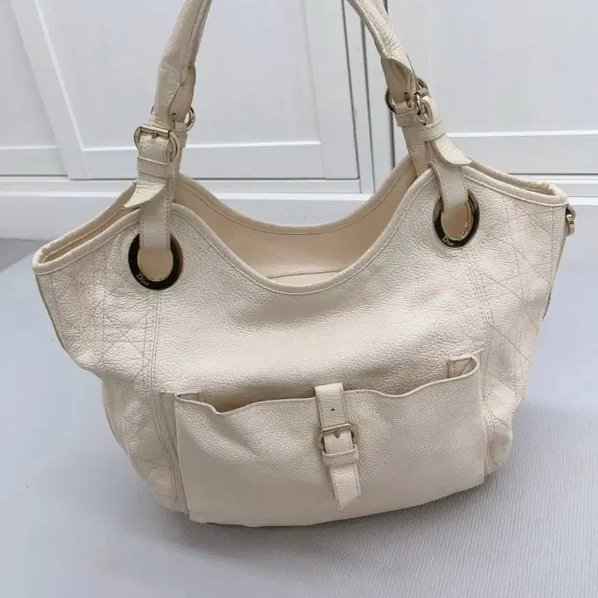 [BUNJANG] Dior Cannage Quilted Tote Bag / (정품)디올 까나쥬 퀄팅 토드백(숄더백)