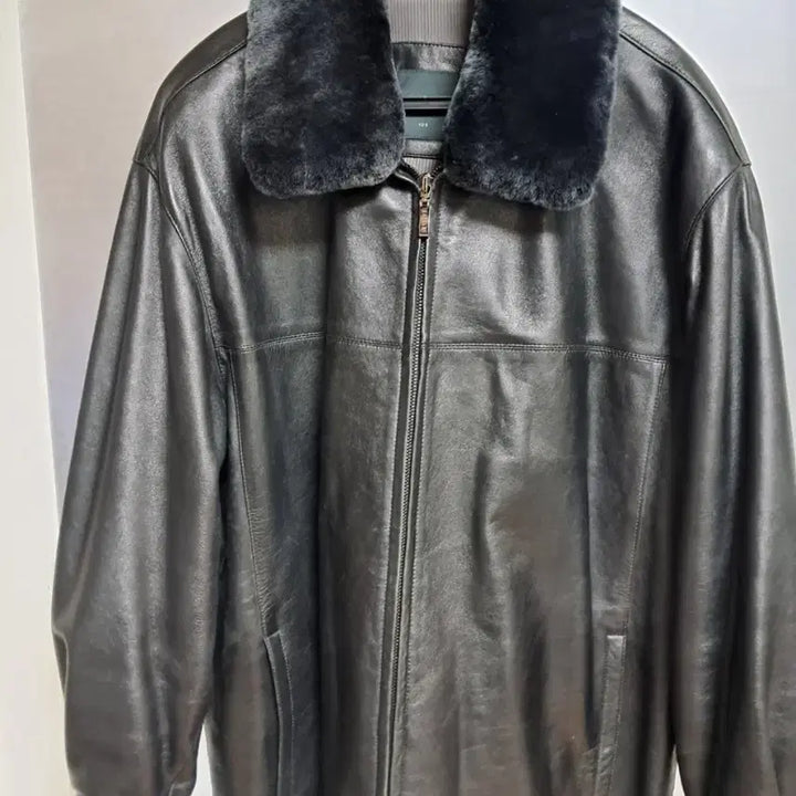 [SOLD OUT] CAESARS 남성 블랙 양가죽  자켓 105