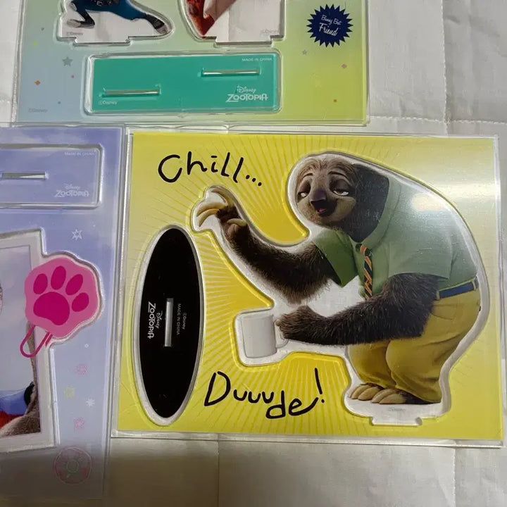 [BUNJANG] Zootopia Daiso Acrylic Stand Bundle Set / 주토피아 다이소 랜덤 아크릴 스탠드