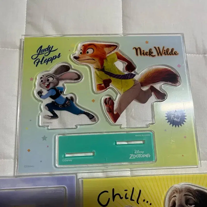 [BUNJANG] Zootopia Daiso Acrylic Stand Bundle Set / 주토피아 다이소 랜덤 아크릴 스탠드
