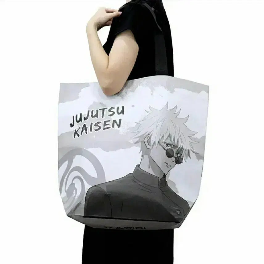 [BUNJANG] Jujutsu Kaisen Sukuna Reusable Notebook Bag Shoulder Bag / 주술회전 회옥 옥절 스쿠나 리유저블 회옥옥절 굿즈 노트북 가방 숄더백