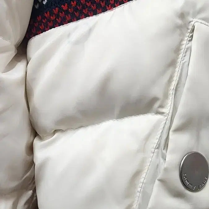 [BUNJANG] Tommy Hilfiger Ivory Padded Jacket / 타미걸 아이보리패딩