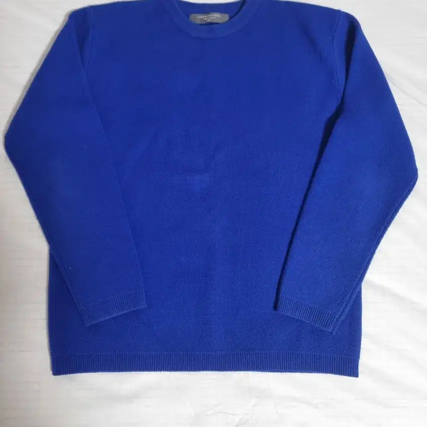 [BUNJANG] Personal Pack Semi-Over Wool Knit Cobalt Blue M / 퍼스널팩 세미오버 울니트 코발트블루 M