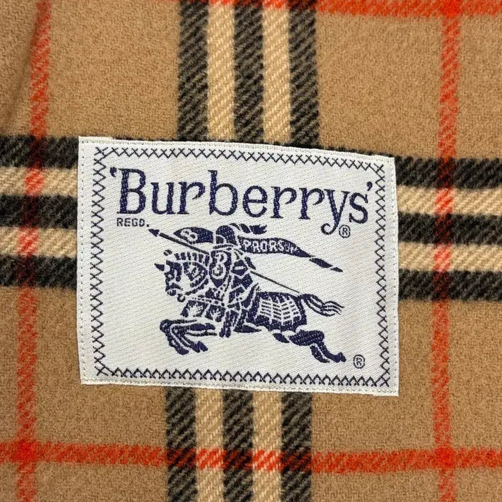 [BUNJANG] Burberrys Nova Check Double Wool Long Coat Camel / [L/100] 빈티지 버버리 노바체크 더블 울 롱 코트 카멜 24,9