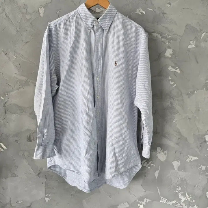 [BUNJANG] Polo Ralph Lauren Striped Shirt - Size 110 / 폴로 랄프로렌 스트라이프 셔츠 남방110사이즈