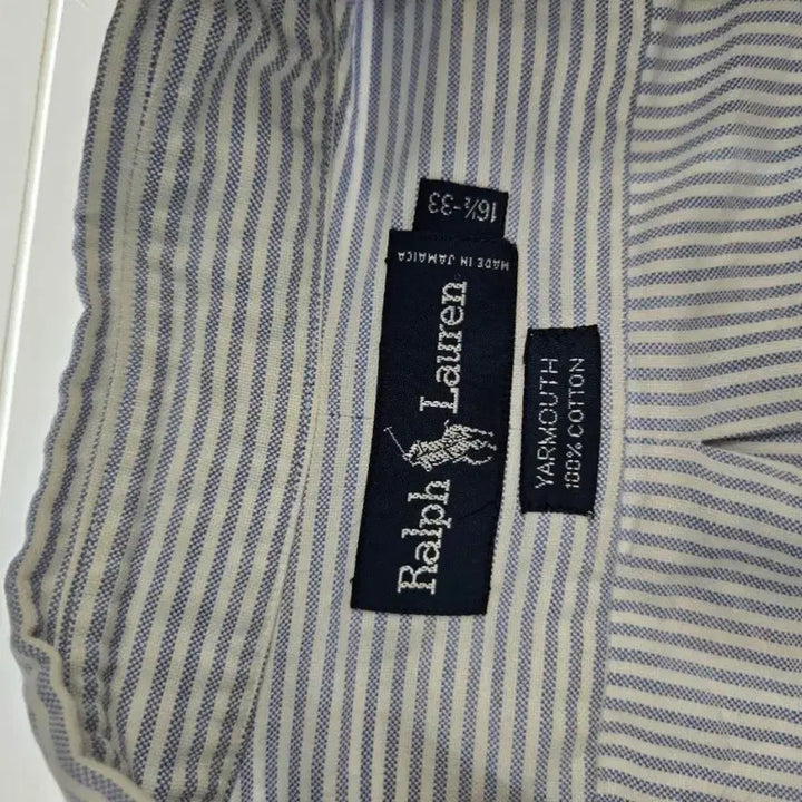 [BUNJANG] Polo Ralph Lauren Striped Shirt - Size 110 / 폴로 랄프로렌 스트라이프 셔츠 남방110사이즈