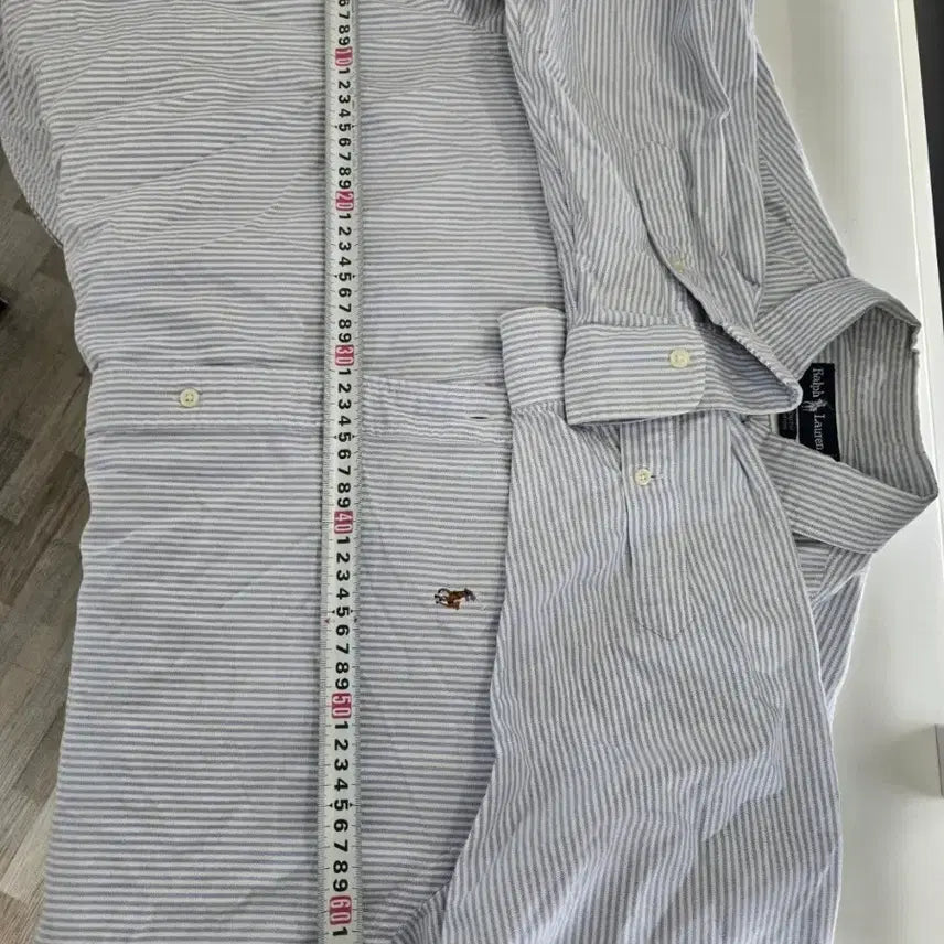 [BUNJANG] Polo Ralph Lauren Striped Shirt - Size 110 / 폴로 랄프로렌 스트라이프 셔츠 남방110사이즈