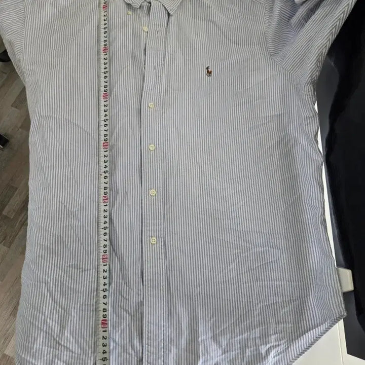 [BUNJANG] Polo Ralph Lauren Striped Shirt - Size 110 / 폴로 랄프로렌 스트라이프 셔츠 남방110사이즈