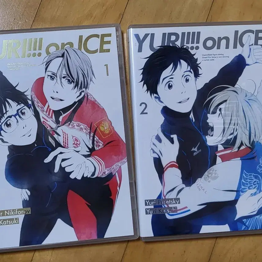 [BUNJANG] Yuri!!! on Ice Blu-ray Volume 1 &amp; 2 Set / 유리온아이스 블루레이 1, 2권 세트