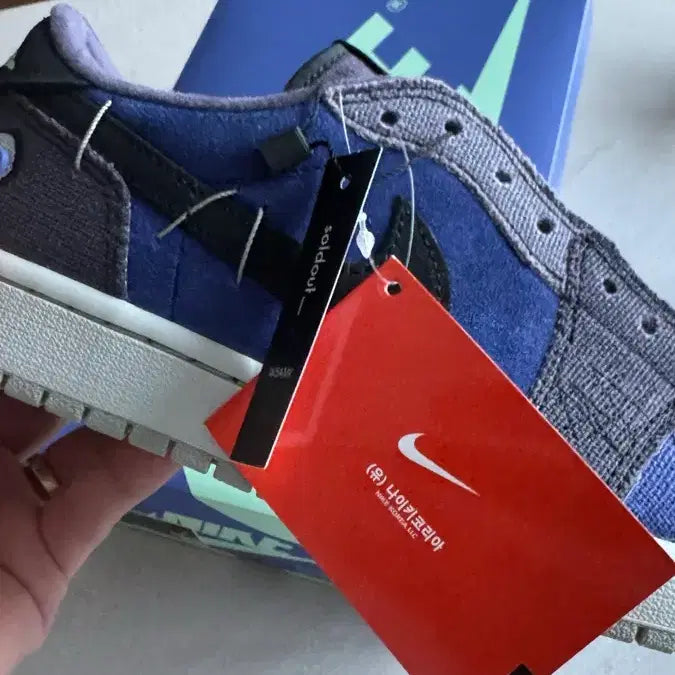 [BUNJANG] Nike Zion Williamson Air Jordan 1 Low Purple Sneakers / 자이언 부두 조던 1 로우