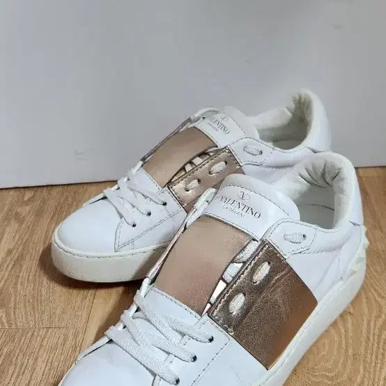 [BUNJANG] Valentino Garavani Hidden Open Gold Sneakers / (36.5/235)발렌티노 신발 가라바니 히든오픈 골드 운동화 스니커즈