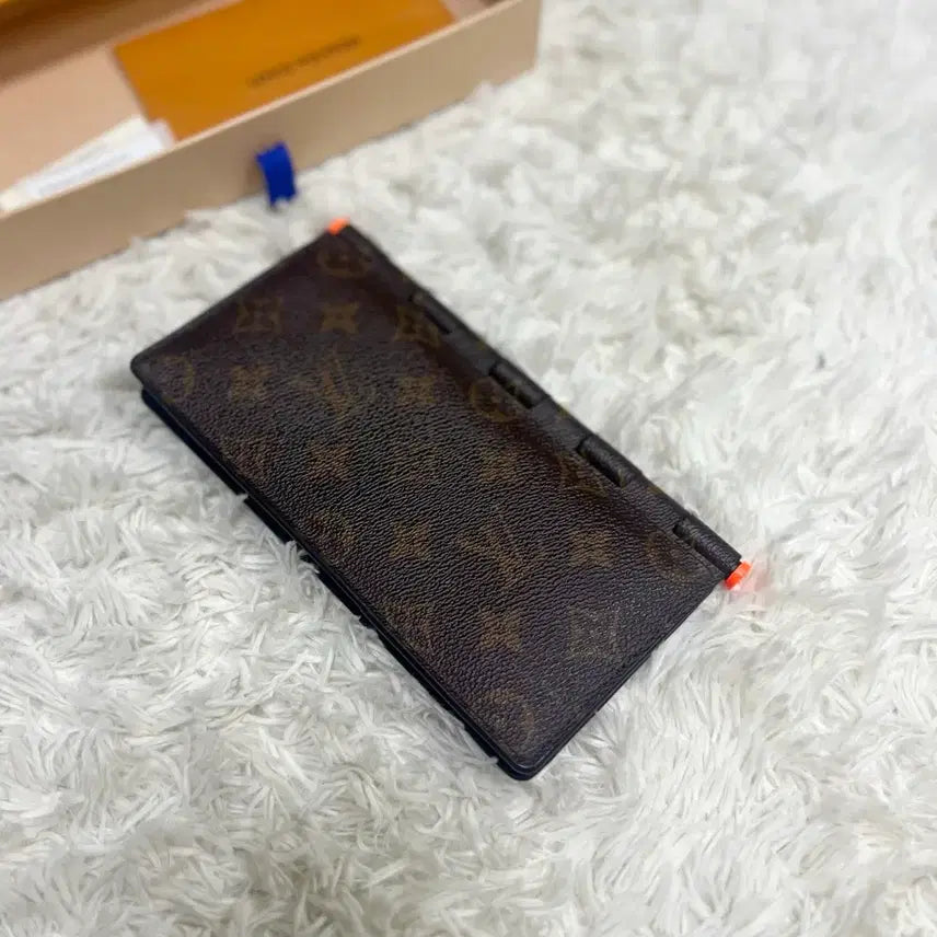 [BUNJANG] Louis Vuitton Virgil Abloh Monogram Hinge Long Wallet / 루이비통 버질아블로 모노그램 힌지 장지갑