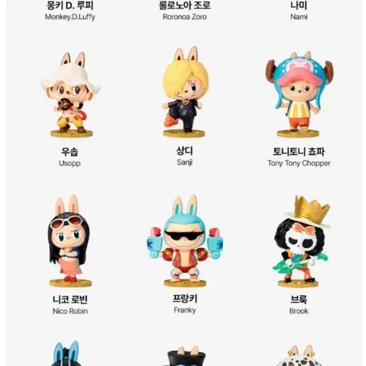 [SOLD OUT] 라부부X원피스 콜라보 피규어(루피)