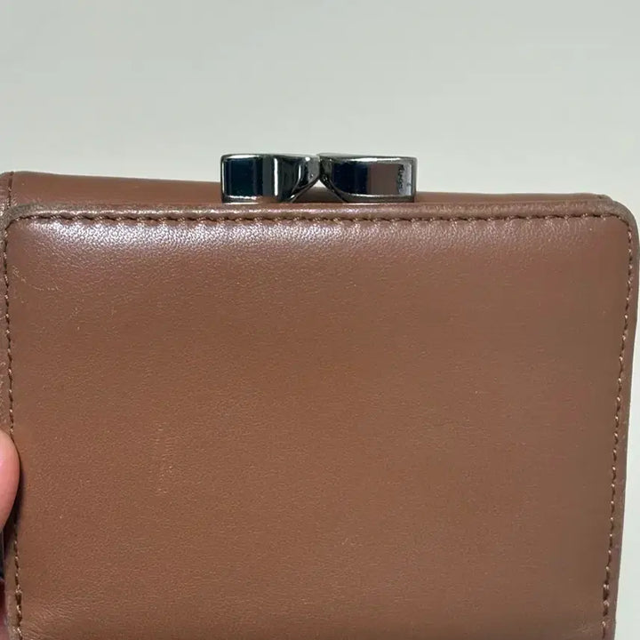 [BUNJANG] Vivienne Westwood Trifold Wallet - Brown / 비비안웨스트우드 3단 지갑 브라운