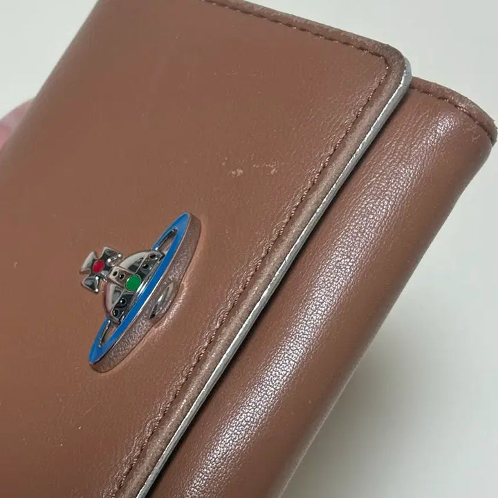 [BUNJANG] Vivienne Westwood Trifold Wallet - Brown / 비비안웨스트우드 3단 지갑 브라운