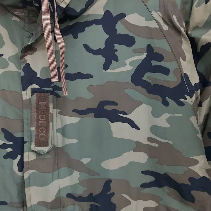 [BUNJANG] Medeco Camouflage Military Jacket / 메데코 M/100~105 카모플라주 밀리터리 자켓. 간절기용.