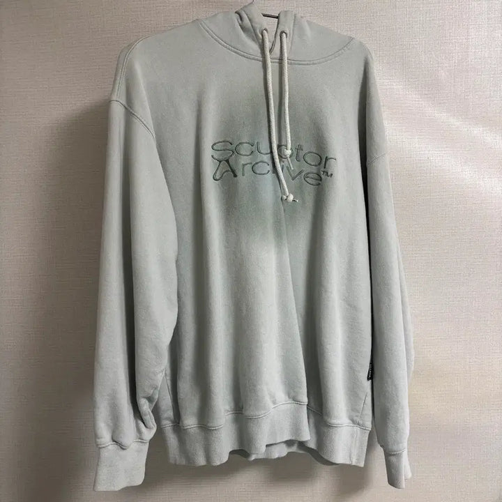 [BUNJANG] Sculptor Colour Logo Hoodie Pale Mint / 스컬프터 후드티 Colour Logo Hoodie Pale Mint