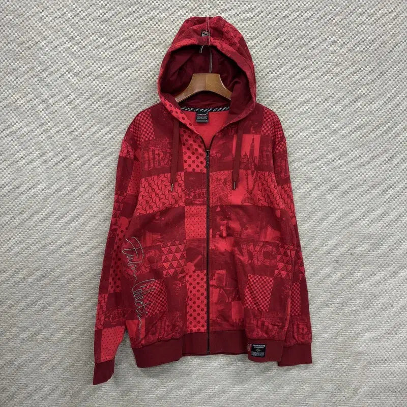 [BUNJANG] FUBU Vintage Hooded Zip-up Jacket / 푸부 FUBU 올드스쿨 빈티지 후드집업 L A07285