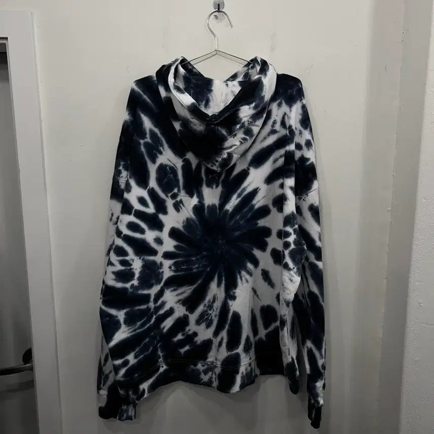 [BUNJANG] X-Saki Tie-Dye Oversized Hoodie / 엑스사키 타이다이 물나염 오버핏 후드티