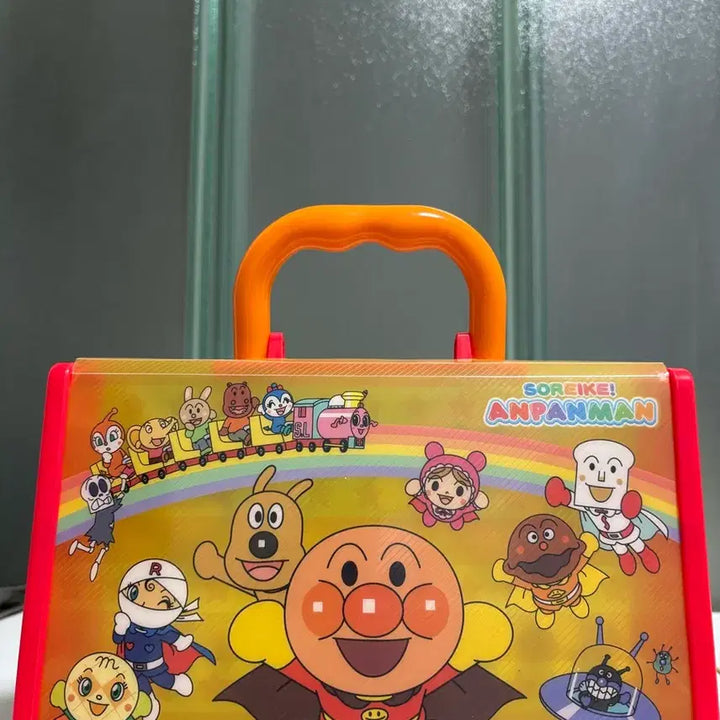 [BUNJANG] Anpanman Vintage Plastic Bag / 호빵맨 빈티지 풀라스틱 가방