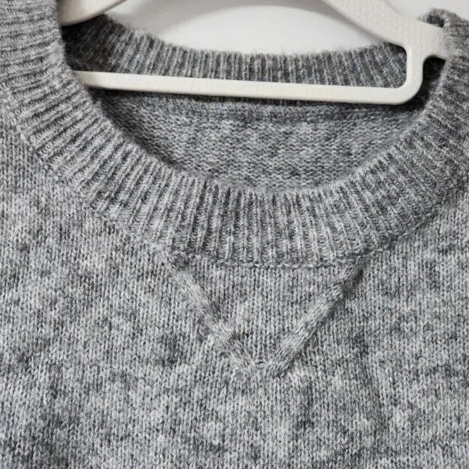 [BUNJANG] Gray Knit Sweater and Shorts Set / 회색 니트 스웨터+반바지 세트 새상품
