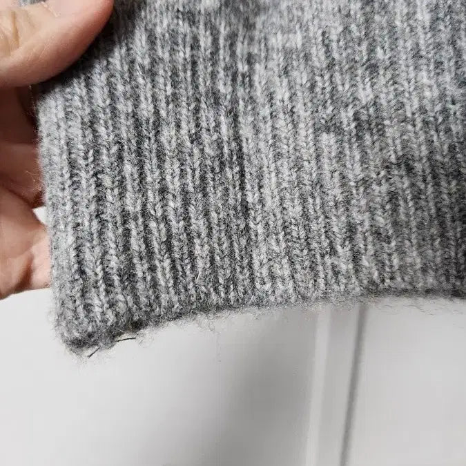 [BUNJANG] Gray Knit Sweater and Shorts Set / 회색 니트 스웨터+반바지 세트 새상품