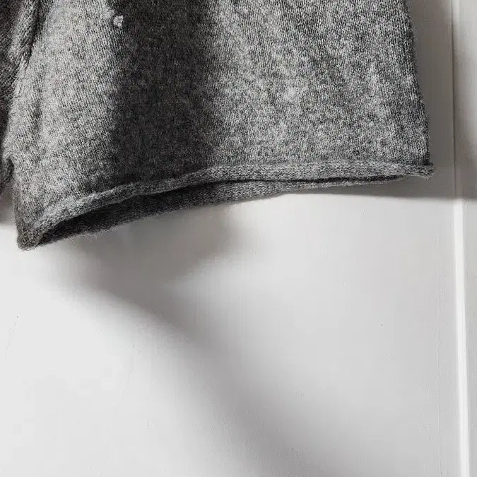 [BUNJANG] Gray Knit Sweater and Shorts Set / 회색 니트 스웨터+반바지 세트 새상품