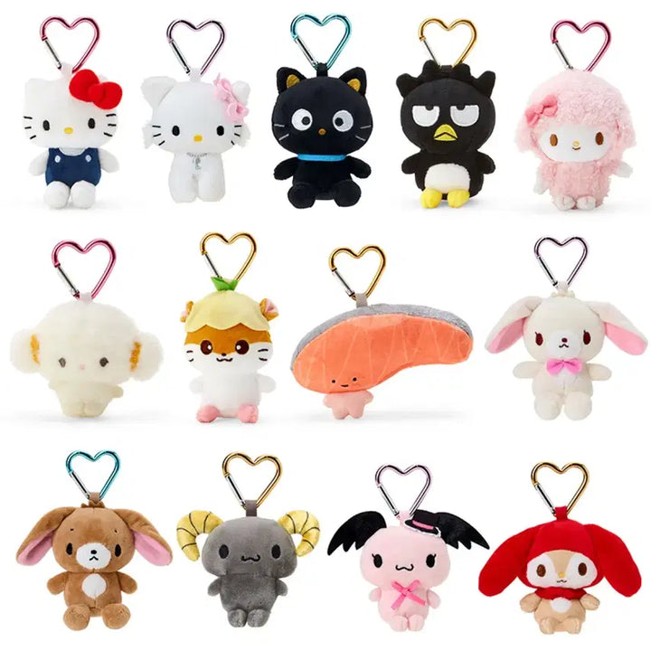 [BUNJANG] Sanrio Characters Mascot Keyring / 산리오 캐릭터즈 봉제인형 키링 마스코트