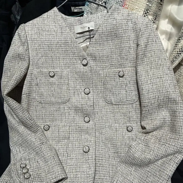 [BUNJANG] ISABEL MARANT Tweed Jacket Spring Season / 아이잗바바 트위드 자켓 55사이즈 새상품 봄시즌