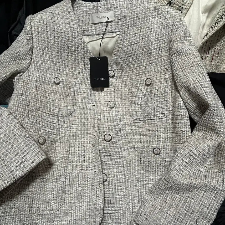 [BUNJANG] ISABEL MARANT Tweed Jacket Spring Season / 아이잗바바 트위드 자켓 55사이즈 새상품 봄시즌