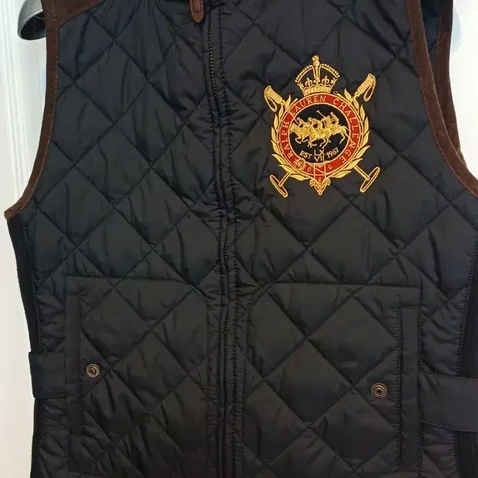 [BUNJANG] Polo Quilted Vest / 폴로 퀼팅조끼 55반가슴48 길이56