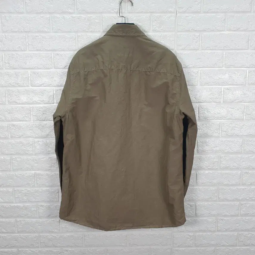 [BUNJANG] Vintage Style Linen Blend Work Shirt / [100]시리즈 빈티지스타일 린넨 혼방 워크 셔츠
