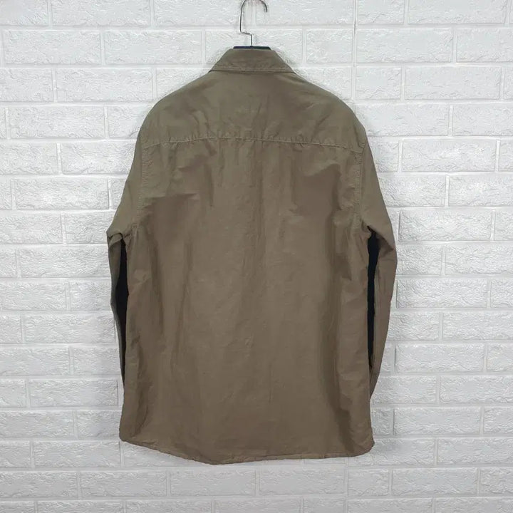 [BUNJANG] Vintage Style Linen Blend Work Shirt / [100]시리즈 빈티지스타일 린넨 혼방 워크 셔츠