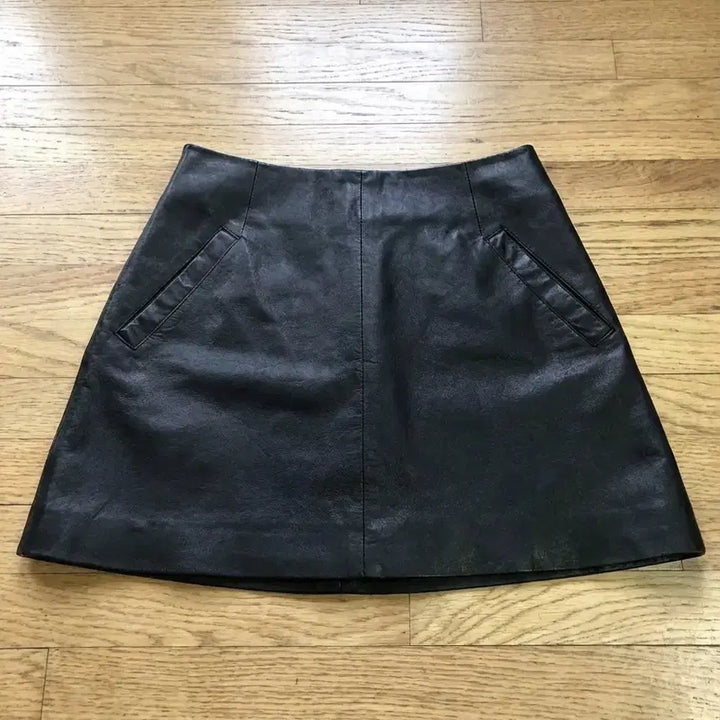 [BUNJANG] BB Dakota Leather Mini Skirt (Size 26) / 미국 브랜드 BB Dakota 가죽 미니스커트( 사이즈 26)