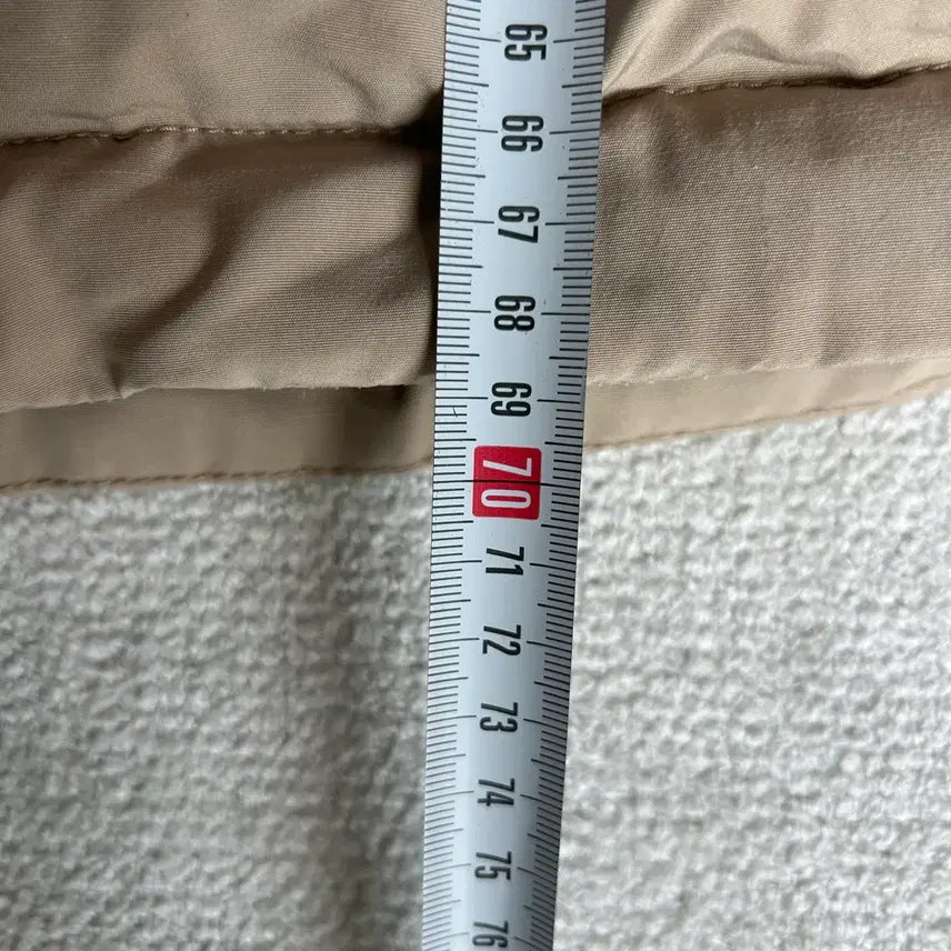 [SOLD OUT] 노스페이스 후드 다운 패딩 자켓 베이지