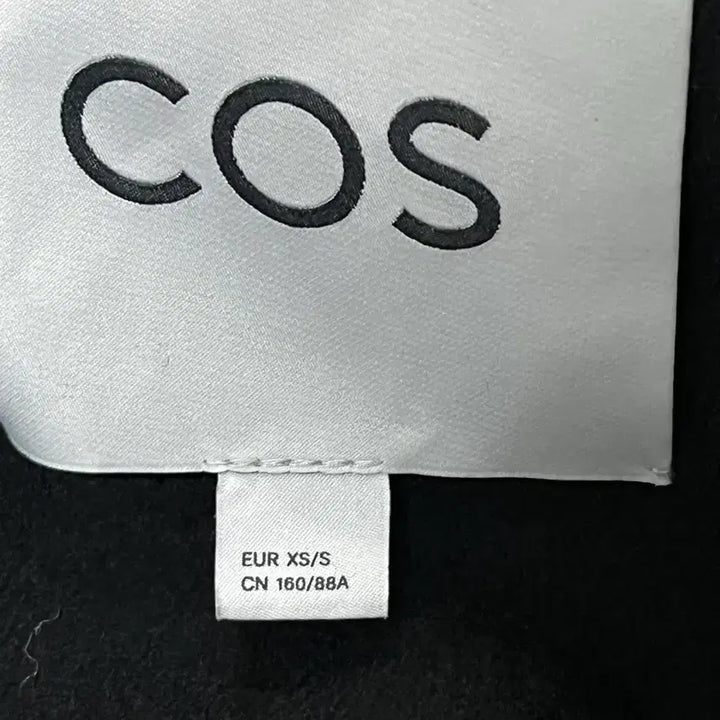 [BUNJANG] COS Hooded Vest Black XS/S / COS 코스 후드 조끼 블랙 XS/S